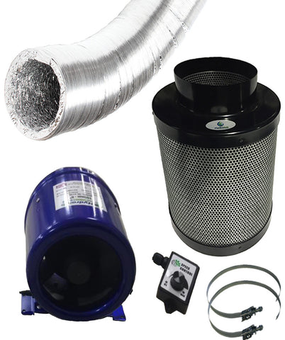 6" Fan and Filter Kit