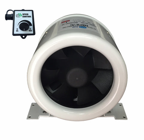 Pro Air Acoustic Fan 8" Powerful EC Fan and Controller