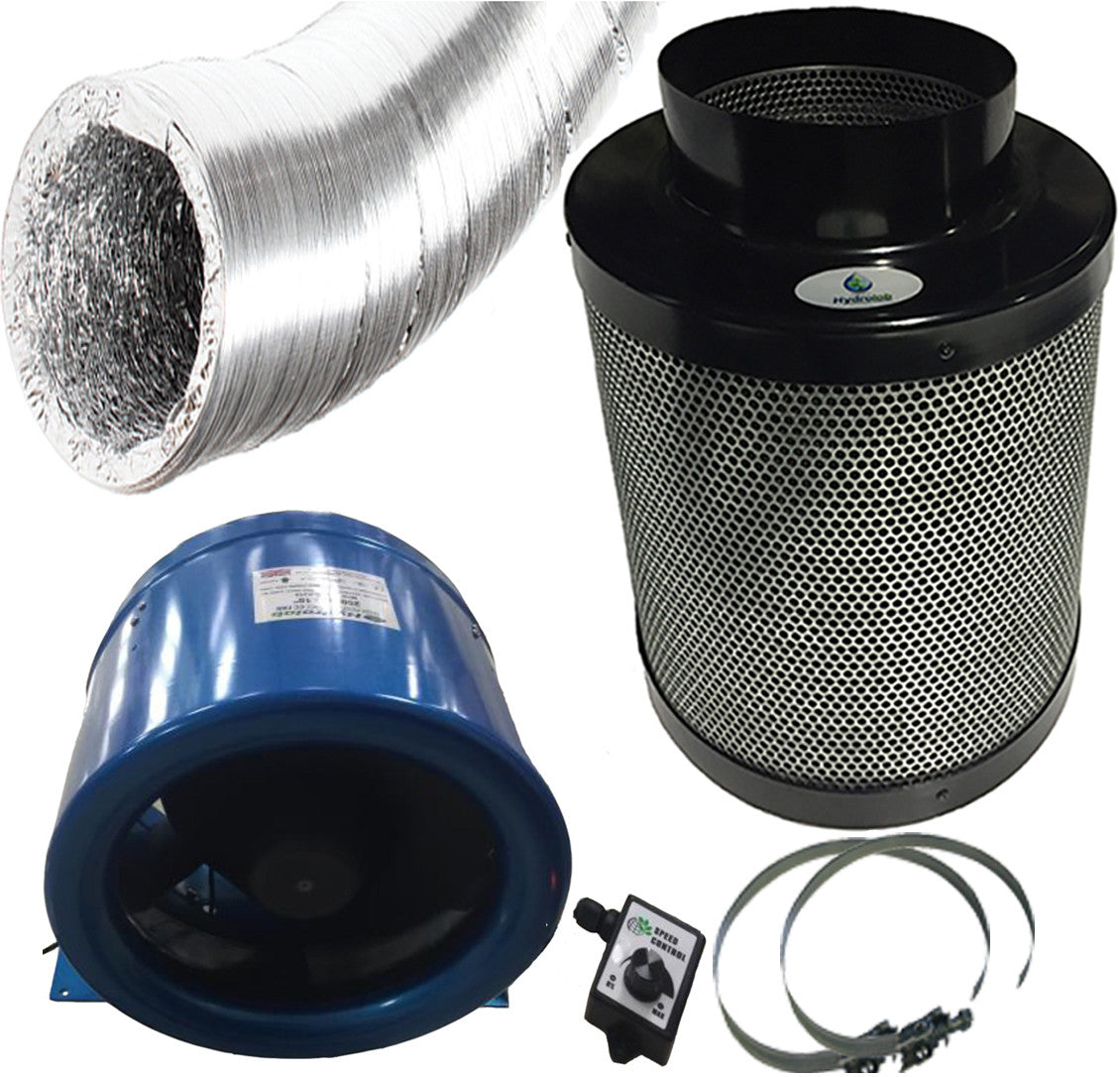 10 inch fan cheap and carbon filter